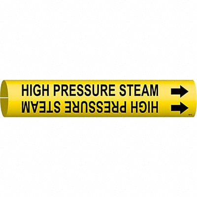 Pipe Marker High Pressure Steam