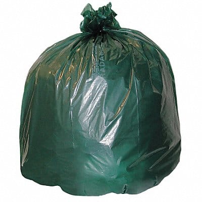 Trash Bag 60 gal Gray PK100