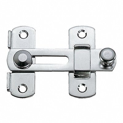 Bar Latch 27/32 in W Silver