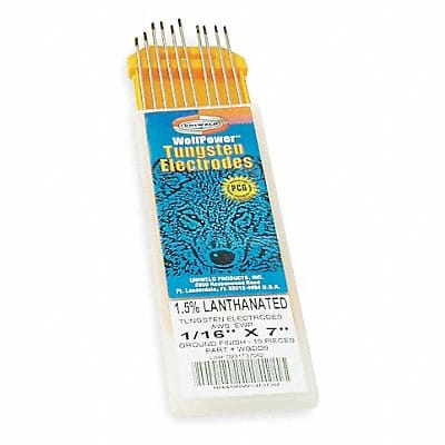 UNIWELD Blue Tungsten Electrode PK10