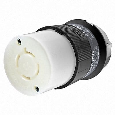 LckCon Strt 20 A Blk White Nyl L18-20R
