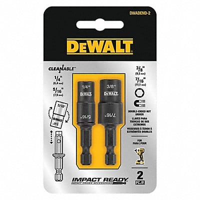 Double Ended Nut Driver Set 1/4 5/16