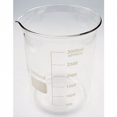 Beaker 3 L 210 mm H 152 mm Dia PK4