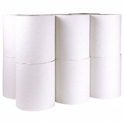 Paper Towel Roll Hardwound White PK12