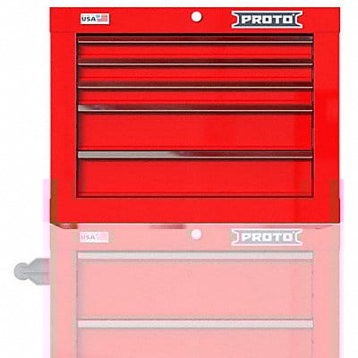 Gloss Red Heavy Duty Top Chest