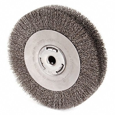 Crimped Wire Wheel Brush Arbor 8 In.