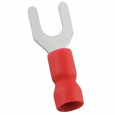 Fork Terminal Tin Copper Red PK100