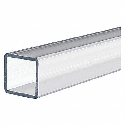 K6858 Tube Polycarb 1 ft L 3/4 inx 3/4 inClear