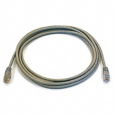 Patch Cord Cat 6 Booted Gray 10 ft.