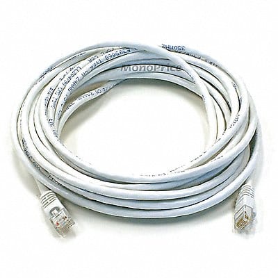 Patch Cord Cat 6 Booted White 20 ft.