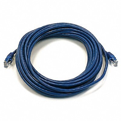 Patch Cord Cat 5e Booted Blue 25 ft.