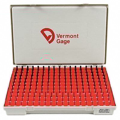 Black Ox-Coated Pin Gauge Set Dim Type