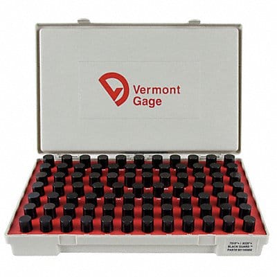 Black Ox-Coated Pin Gauge Set Dim Type