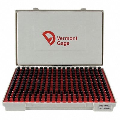 Black Ox-Coated Pin Gauge Set Dim Type