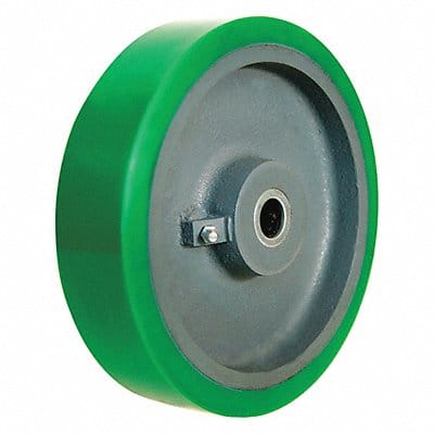 PUR Tread on Iron Core Wheel 8