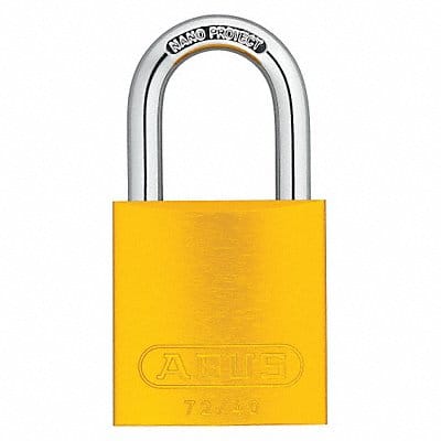 Lockout Padlock KA Yellow 1-1/2 H PK3