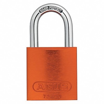 Lockout Padlock KA Orange 1-1/2 H PK3