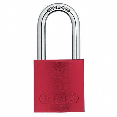 Lockout Padlock KD Red 1-1/2 H Lockout Padlock KD Red 1-1/2 H