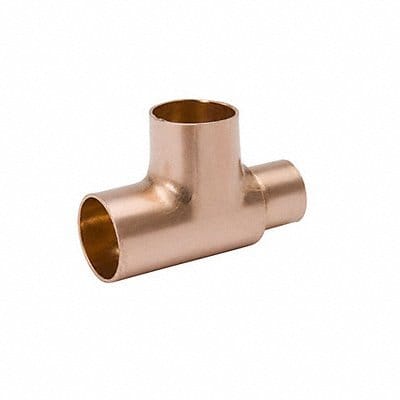 Reducing Tee Wrot Copper 2 x2 x1-1/2