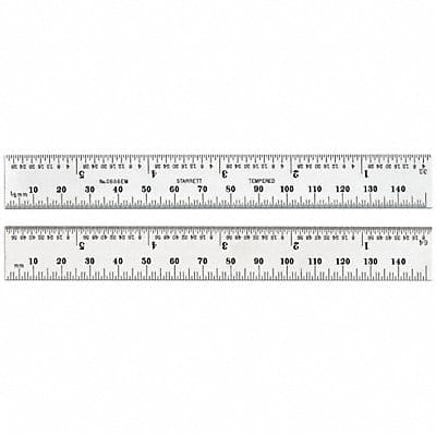 Steel Rule Spring-Tempered 500mm