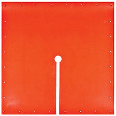 Insulating Blanket Orange 3 Ft x 3 Ft