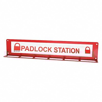 Padlock Station Unfilled 3 In H