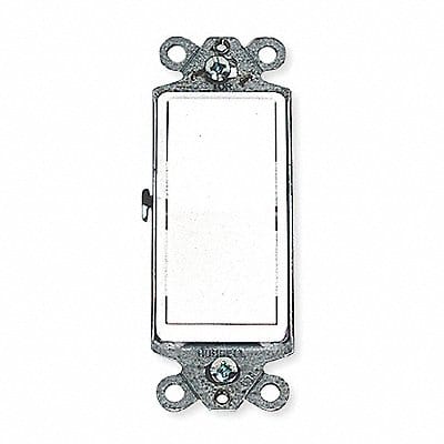 Wall Switch Wht 20A Back Side SnglPole