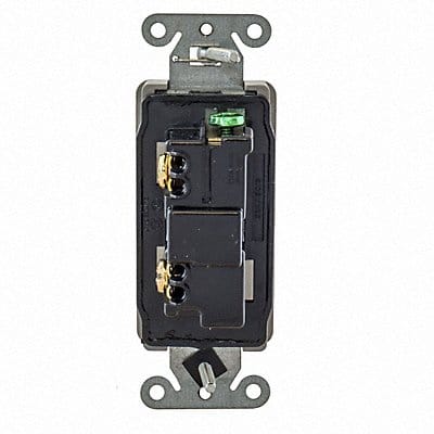 Wall Switch Gray 20A Back Side SnglPole