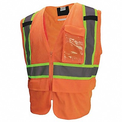 Safety Tether Vest Type R Orange 4X