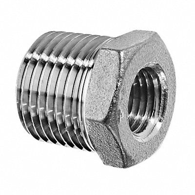 Hex Bushing Aluminum 1 1/2 x 1/2 in