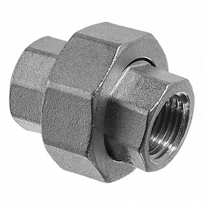 Straight Union Aluminum 3/8 in FNPT