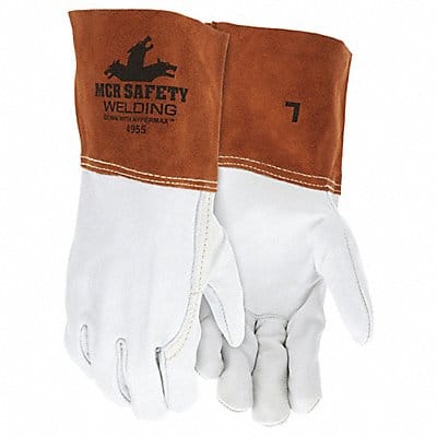 Welding Leather Glove Beige/Brown L PK12 Welding Leather Glove Beige/Brown L PK12