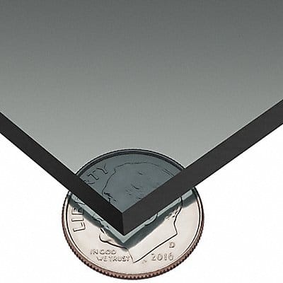 PlasticSheet PC 6 x48 0.25 T Gray Clear