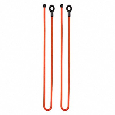 Twist Ties Rubber 18 in L 1/2 in W PK2