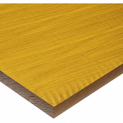 PlstcSht PEI 24 x24 0.375 T Ambr SemClr