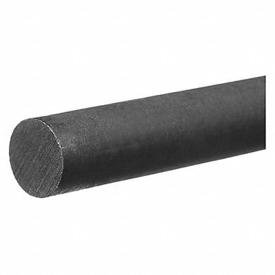 K6507 PlstcRod AcetalHomopolym 3/4 Di 4ftL Blk