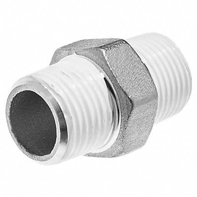 Hex Nipple 304 SS 1 M BSPT Class 150