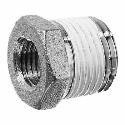 Hex Bushing 316 SS 1/4 x 1/8 NPT
