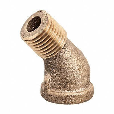 45 Street Elbow Brass 1 1/2 in NPT