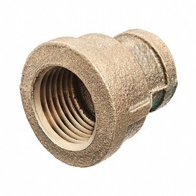 Reducing Coupling Brass 1/2 x 3/8 in