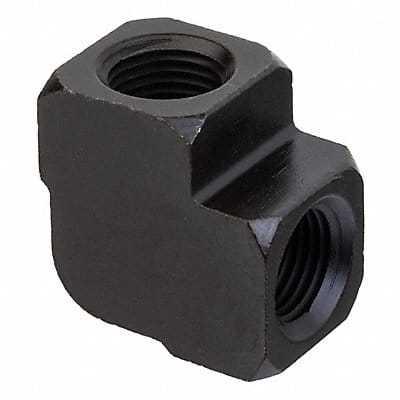 90 Elbow Black Zinc-Plated Brass 1/8 in