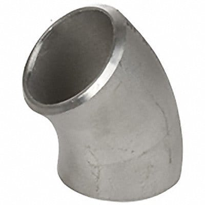 45 Long Radius Elbow 304 SS 6 x 3 1/2
