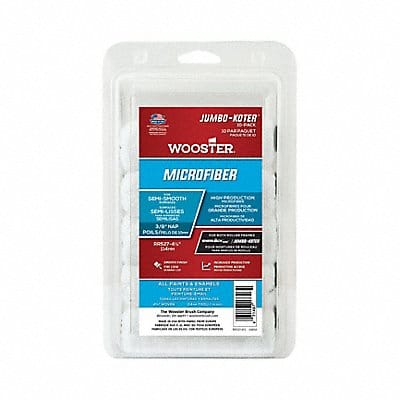 Roller 4 1/2 L 3/8 Nap Microfiber PK10