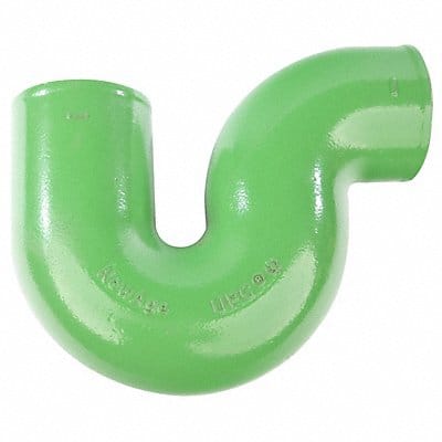 P-Trap Cast Iron 2 in Pipe Size Socket