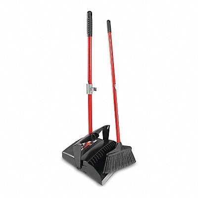 Lobby Pan/Broom Set Open Rubber Lip PK2