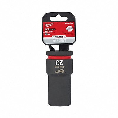 Deep Impact Socket Steel 23 mm