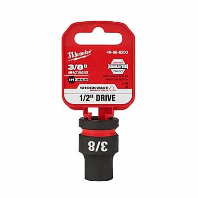 Standard Impact Socket Steel 3/8