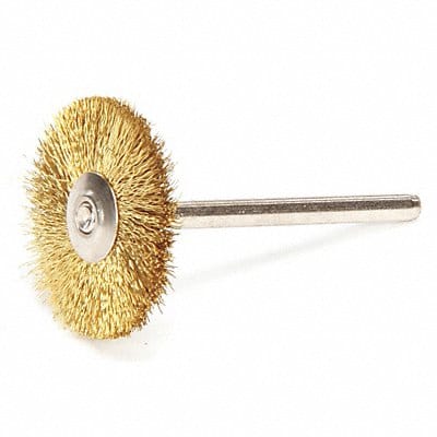 Miniature Wheel Brush Crimped Wire 1