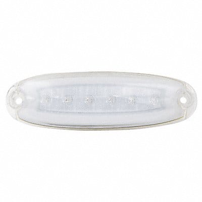Oval Clearance Marker P2/P3/PC Red Clear