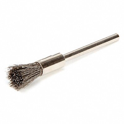 Miniature End Brush Crimped Wire 1/4 Miniature End Brush Crimped Wire 1/4